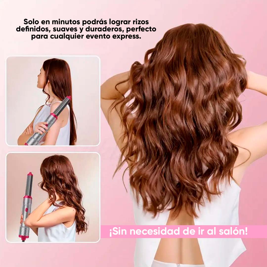 Cepillo Secador - Airstyle 5 en 1 + 4 Mascarillas limpiadoras gratis